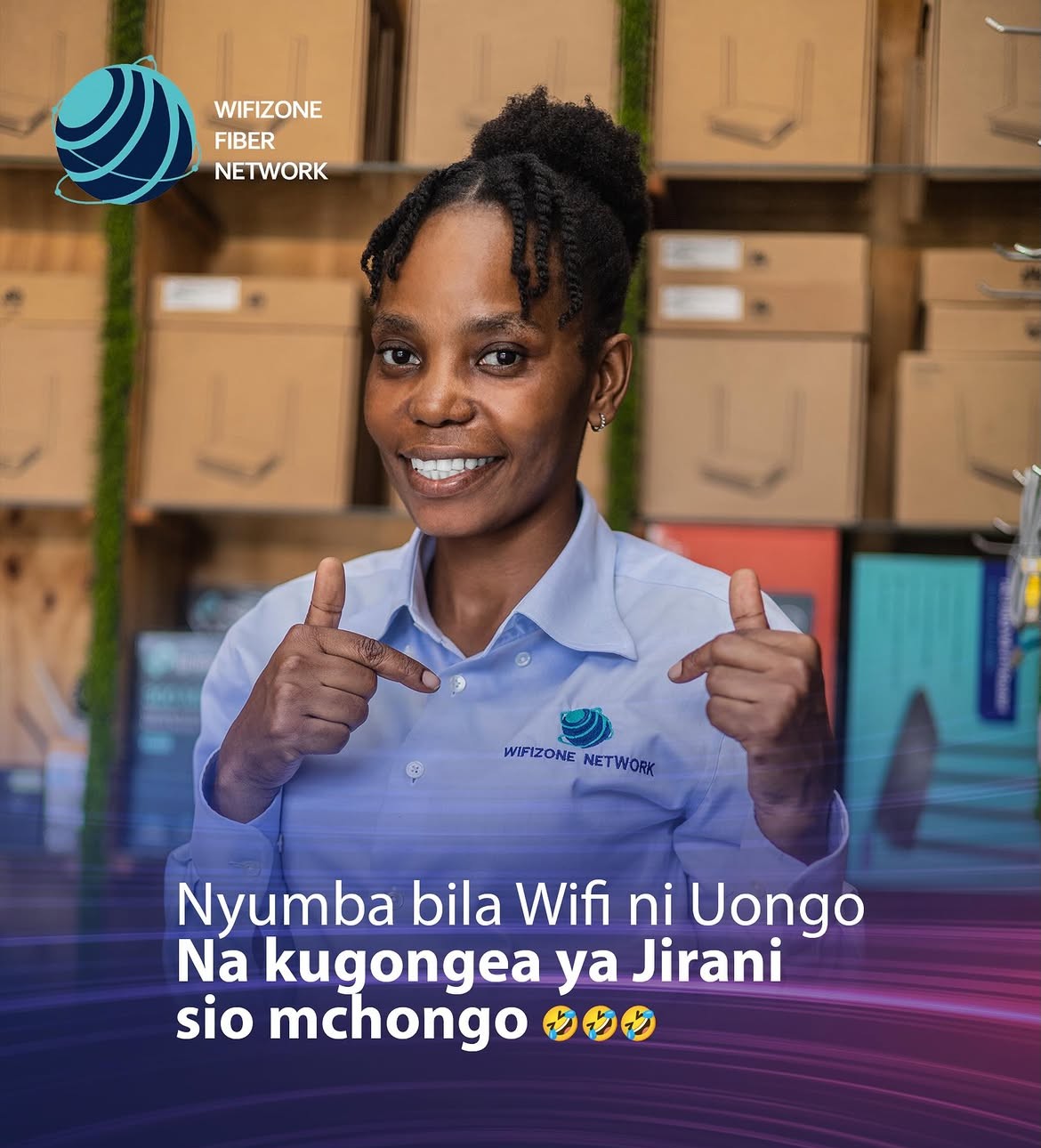 WiFi Zone home WiFi campaign